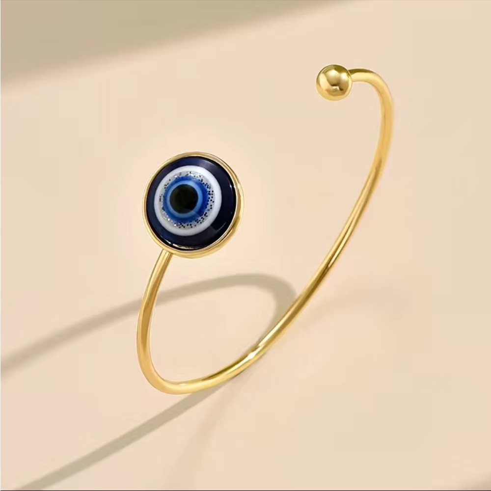 Evil Eye Cuff Bracelet - Picture 4 of 4